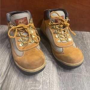 Timberland Brown Knit Boots